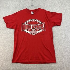 Vintage Logo 7 Ohio State Buckeyes T Shirt Size XL Made in USA 90s Buckeyes OSU